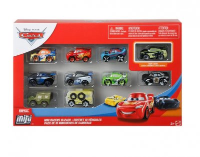 Disney Pixar Cars Mini racere Cars 10-pack