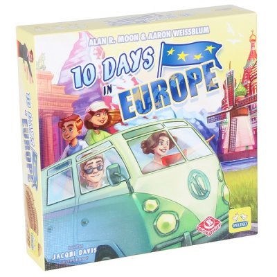 10 dage i Europa brætspil