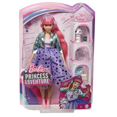 Barbie Princess Adventure Deluxe Doll Purple Dress