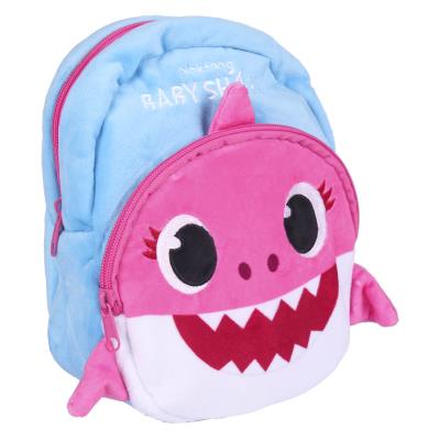 Baby Shark 3D rygsæk lyserød