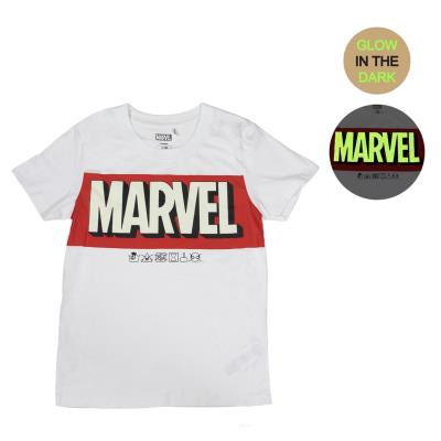 Marvel T-shirt Glød i mørket