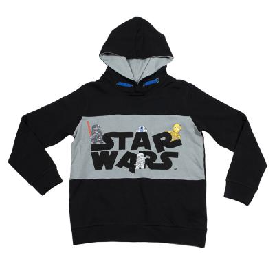Star Wars hættetrøje sort / grå