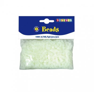 Perler, omkring 1000 stykker, lyser i mørket