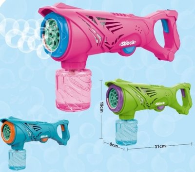 Sæbeboblepistol - Bubble Blaster - 3 farver