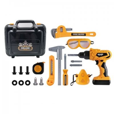 VÆRKTØJSKASSESÆT MED 19 DELE