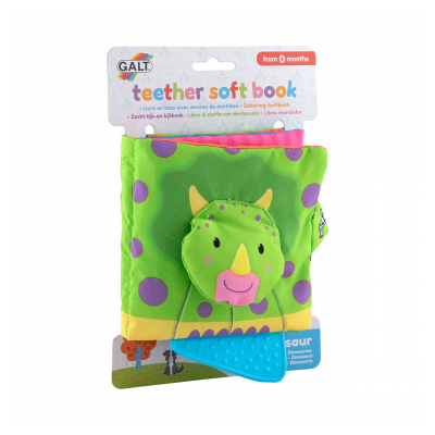 Galt Blød Bog med Bidedel – Dino