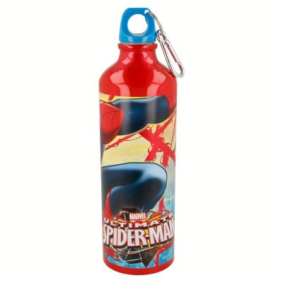 Spiderman vandflaske i aluminium, 750 ml