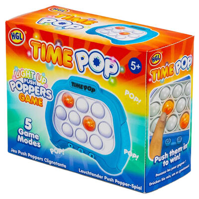Light-Up Push Popper Game – Blå