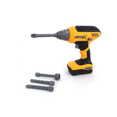 Power-X Boremaskine og Skruemaskine med Lys og Lyd