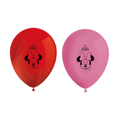 Minnie Mouse Balloner 8 Pack