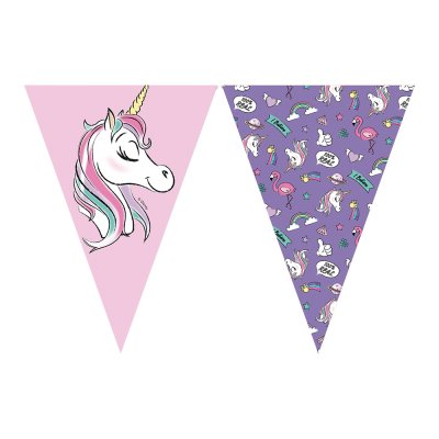 Minnie Mouse og Unicorn Vimpelgirlang