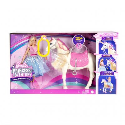 Barbie Prinsesse Adventure med hest