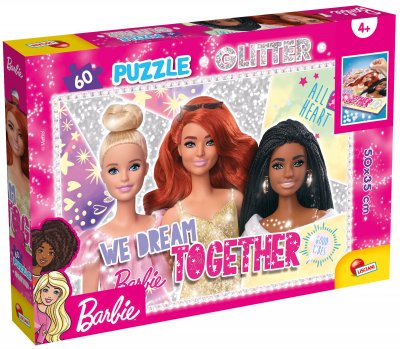 Barbie Glitter puslespil, 60 bit