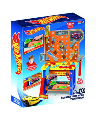 Hot Wheels, arbejdsbord med værktøj