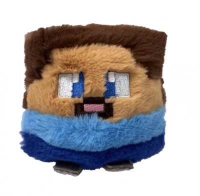 Steve Minecraft Blød Hoppebold – Farverigt Krammelegetøj til Leg