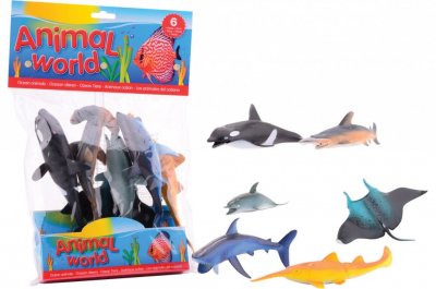 Animal World: Marine dyr, 6-pack