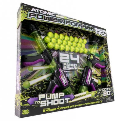 Atomic bollpistol mega pack, pump to shoot