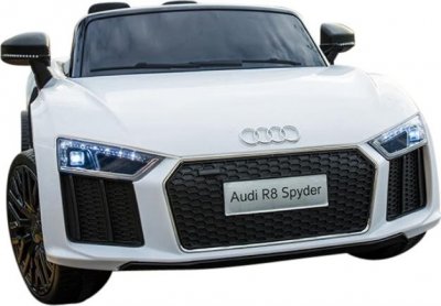 .Elbil børn Audi Spyder R8 Hvid
