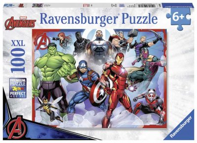 Avengers Ravensburger puslespil 100 brikker XXL
