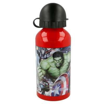 Avengers vandflaske i aluminium, 400 ml