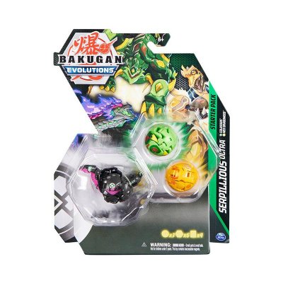 Bakugan Evolutions Serpillious Ultra 3-Pack