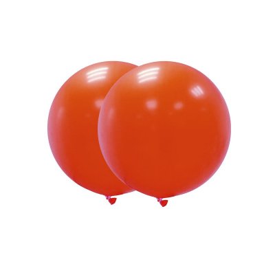 Kæmpe ballon rød 90 cm 2-pack