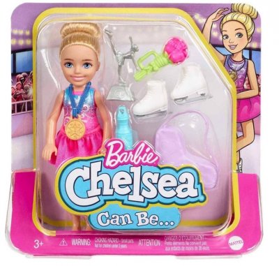 Barbie Chelsea dukke kan blive en skiløber på 14 cm