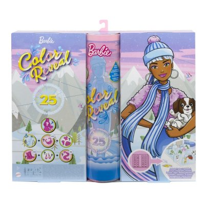 Barbie Color Reveal Adventskalender hjemmearbejde 2021