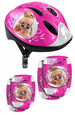 Barbie Cykelhjelm, Knæbeskyttere og albuebeskyttere