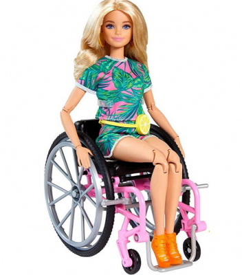 Barbie Fashionistas dukke i kørestol