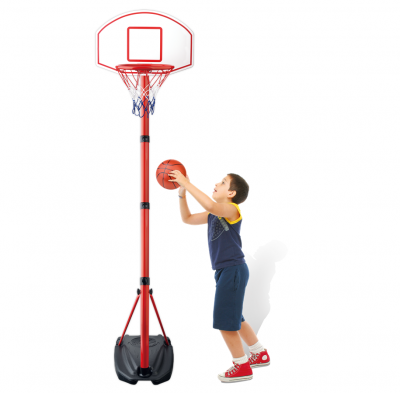 Basketballstand 2,4 meter med basketball