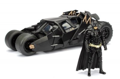 Batmobile The Dark Knight med figur