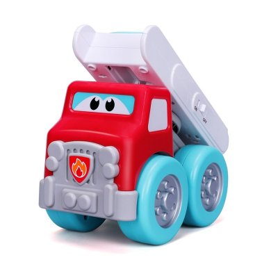 BB Junior Drive N Rock Interaktiv legetøj brandbil med musik brandstige