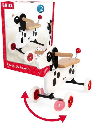 BRIO Gravhund Ridelegetøj i træ