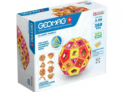 Geomag Classic Panels rød 388 dele