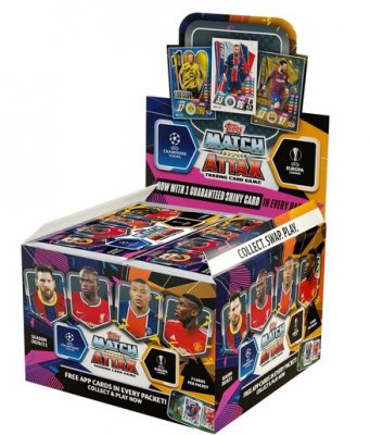 UEFA Champions League 350 st fodbold kort 2020/2021 Booster