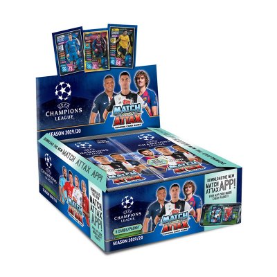 30-pack UEFA Champions League fodbold kort 2019/2020 Booster Box