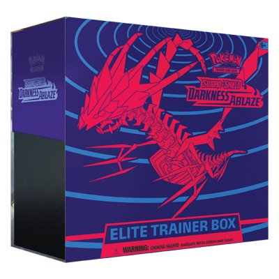 Pokemon Sword & Shield Darkness Ablaze Elite Trainer Box samlekort