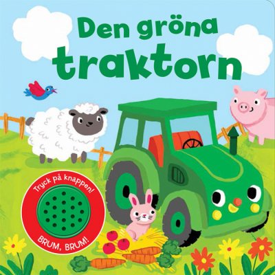 Den grønne traktor børnebog med lyd
