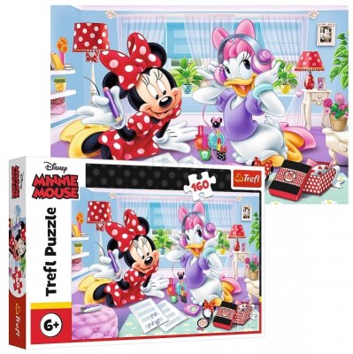 Disney Minnie Mouse og Kajsa puslespil 160 brikker