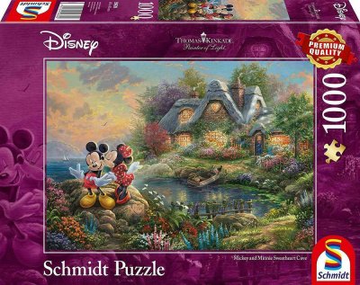 Disney Mickey Mouse & Minnie Mouse Puzzle 1000 brikker