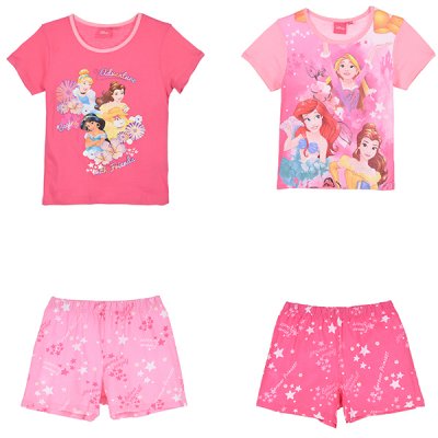 Disney Princess T-shirt og shorts