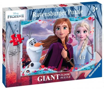 Ravensburger Disney Frost stort gulvpuslespil 24 brikker