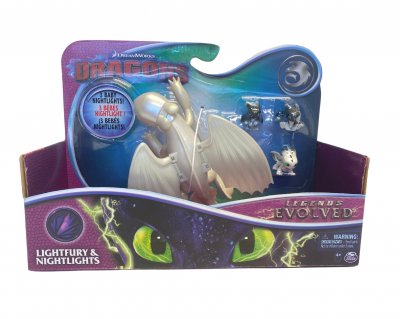 Dragons Lightfury & Nightlights, The hidden world