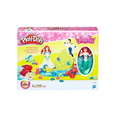 Play-Doh Den Lille Havfrue Ariel sæt med leklera