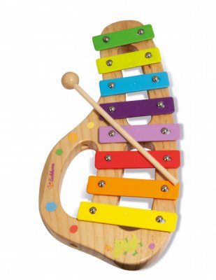 Træ-xylofon - 8 toner - Eichhorn