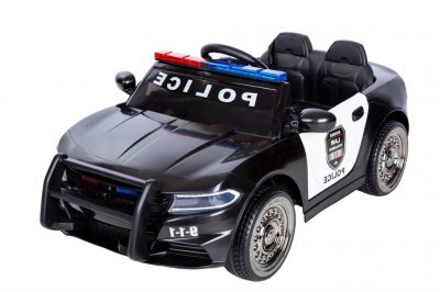 Elbil børn Azeno Police sort