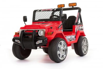 Elbil børn Safari Buffalo Jeep 12V rød