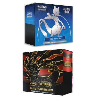 Pokémon Elite Trainer Box Lost origin  og Go Samlekort