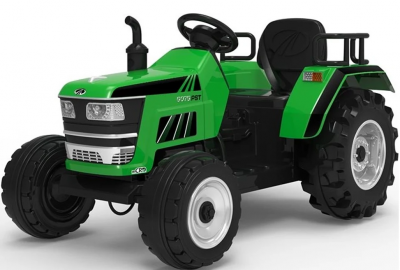 El-traktor XXL barn Azeno 12V grøn